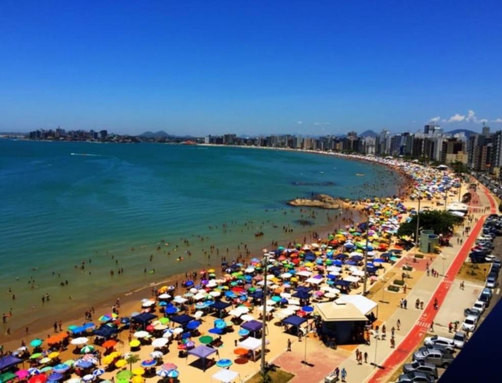 Apartament Apt Encantador Praia Do Morro 20 Metros Da Praia. Guarapari Zewnętrze zdjęcie